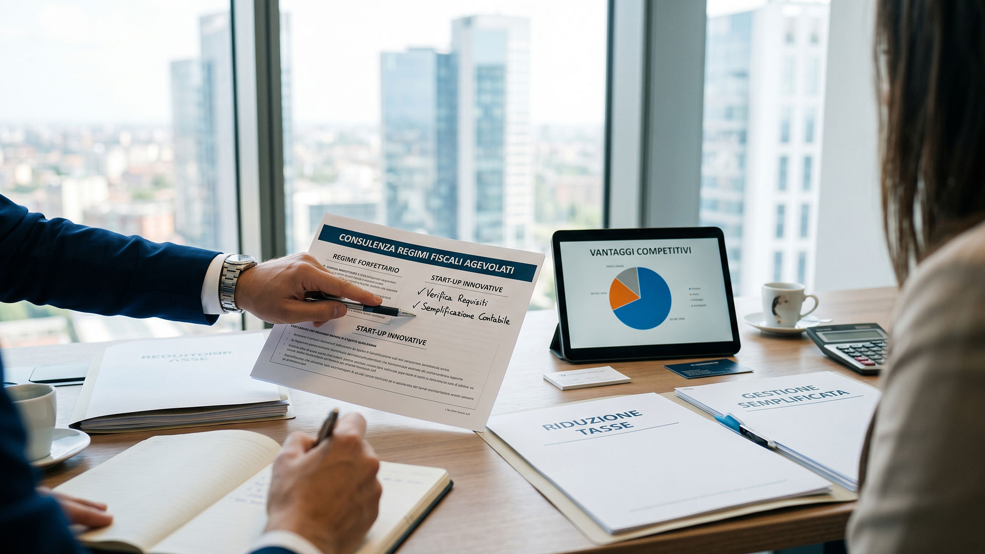 Consulenza professionale su regime forfettario e start-up innovative per ottimizzare la tassazione e ridurre gli oneri.